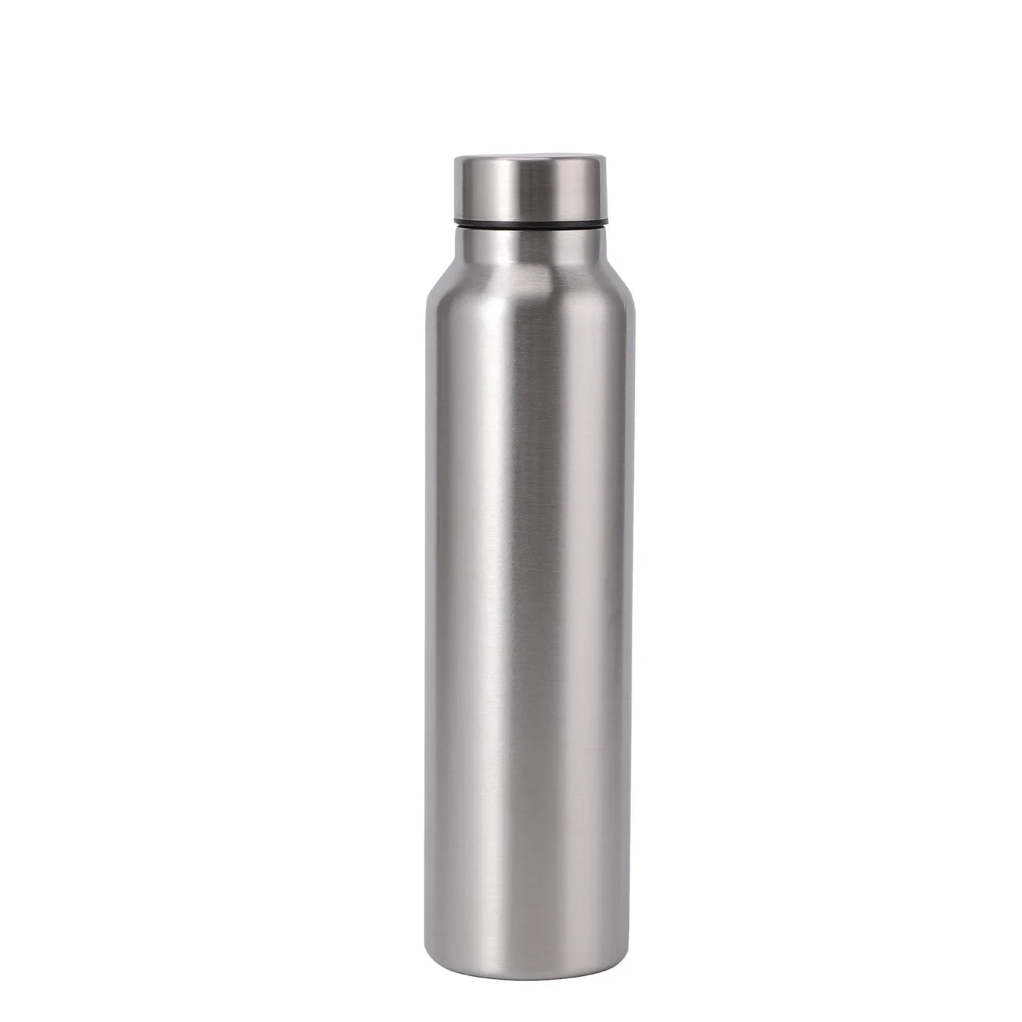 High Quality 1000Ml Stainless Steel Sport Water Bottle Single-Layer Rugged Water Cup Metal Flask Drinkware Camping Sports Gym
