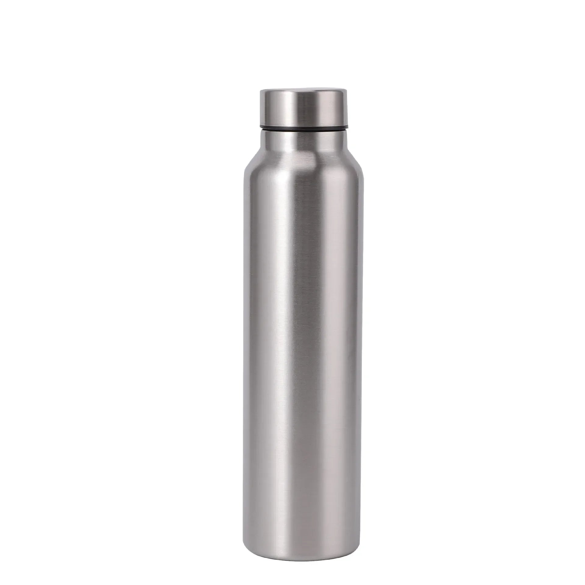 High Quality 1000Ml Stainless Steel Sport Water Bottle Single-Layer Rugged Water Cup Metal Flask Drinkware Camping Sports Gym